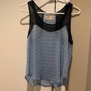 Hollister Patterned Sleeveless Top